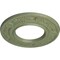 Ekena Millwork Daniela Ceiling Medallion (Fits Canopies up to 3 7/8"), 8"OD x 3 7/8"ID x 1/2"P, Cloud Burst Crackle CM08DNCBC - alternate 2
